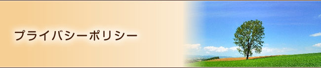 プライバイシーポリシー